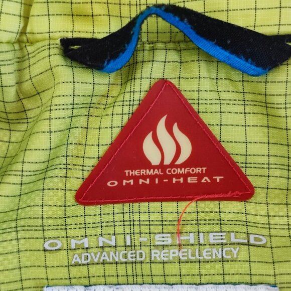 Columbia Omni-Heat Quilted Puffer Interchange Jacket lime women's junior size XL - Picture 7 of 15